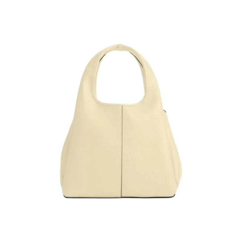 COACH Lana Leather Shoulder Bag, Handbag Medium Size Women's Ecru-2