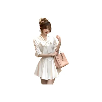 XIANSINIAO Short Sleeved Dress Women's