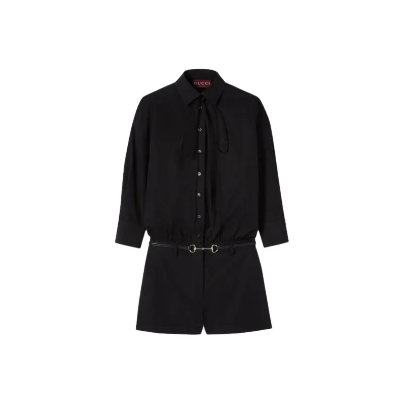 GUCCI FW25 Jumpsuit Women's Black-0