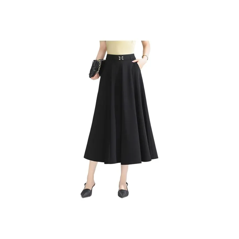 YIRANCHUN Casual Long Skirt Women's-0