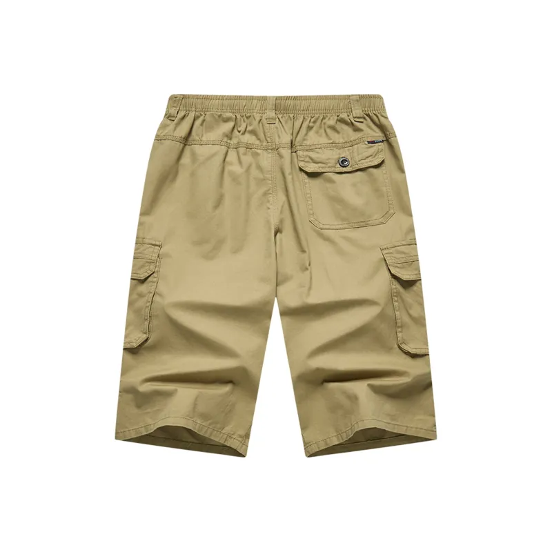 Jeep Cargo Shorts Unisex Khaki-1