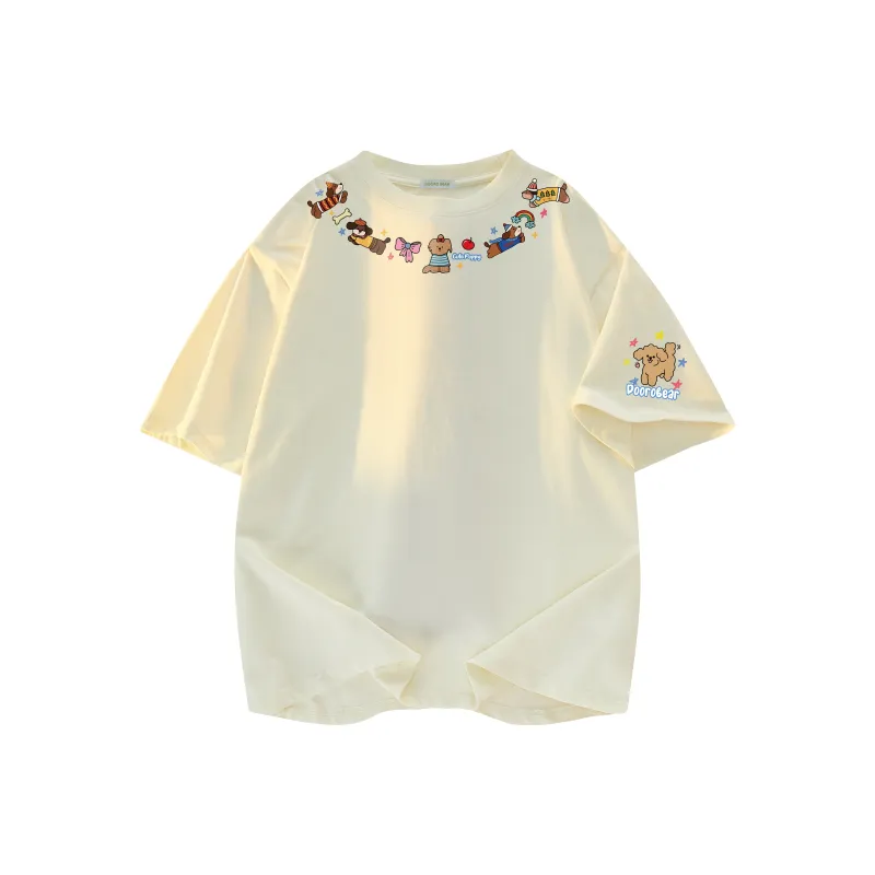 Budding Bear T Shirts Unisex-4
