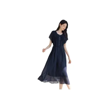 IHIMI Short Sleeved Dress Women's