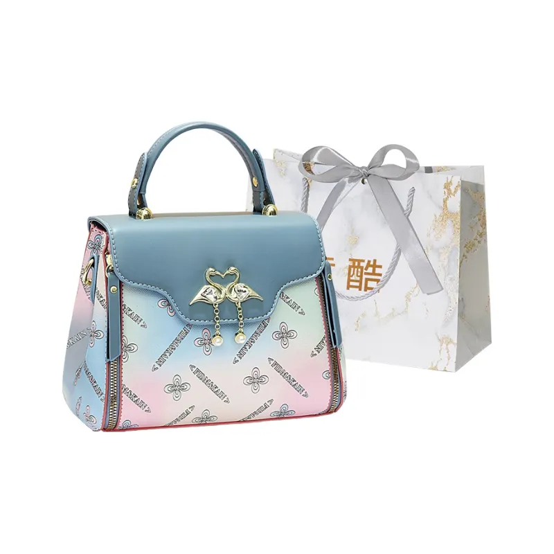 Cool PU Handbag Women's Multicolor-0
