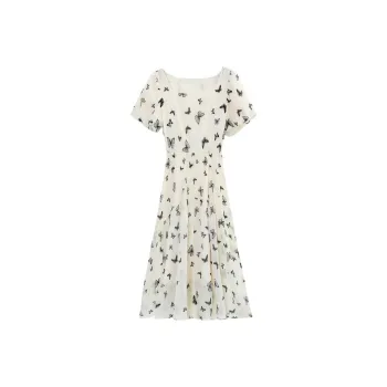 Mu Xiao Xin Short Sleeved Dress Women's