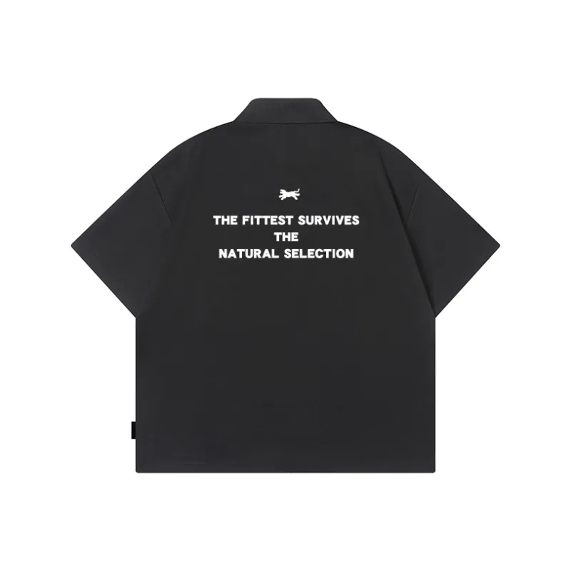 JUNGLE TIGER Polo Shirts Unisex-3