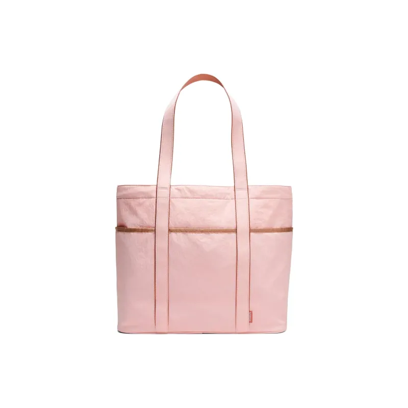 Lululemon Nylon Tote Bag, Shopping Bag, Handbag, Shoulder Bag Unisex Pink Mist Patch Scented Wood-1
