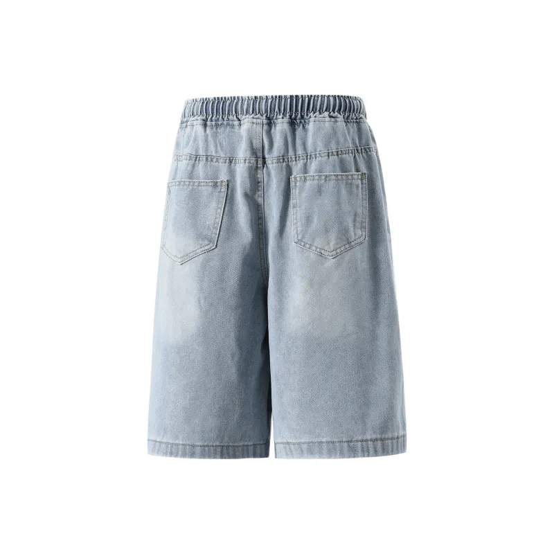 Journey To The West Denim Shorts Unisex-10