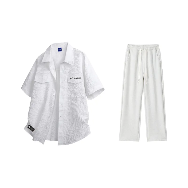 LA'T.WEEKEND Shirt Matching Set Unisex-12