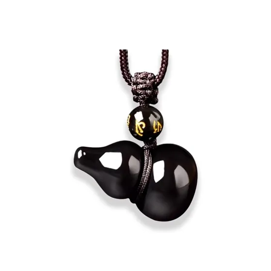 Datang Guoding Obsidian Necklaces Unisex-0