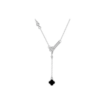 ALI THE FOX 925 Sterling Silver Necklaces Women's