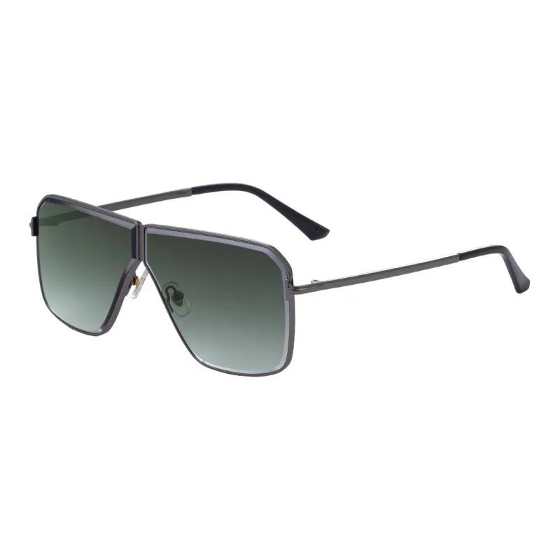 YALMY Metal Irregular Shape Sunglasses Unisex-3