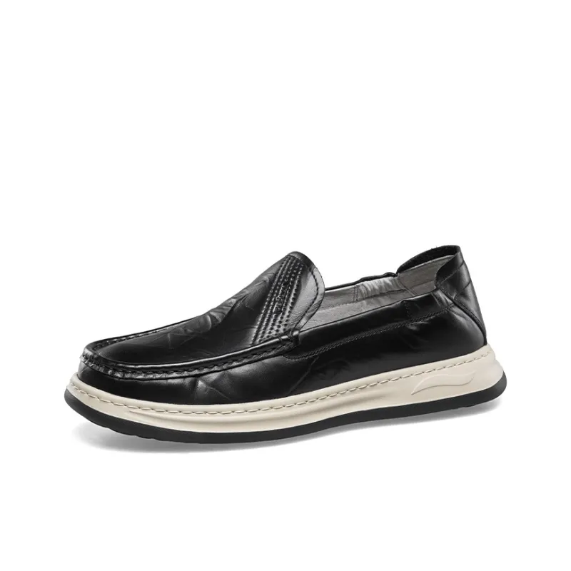 KANGNAI Casual Shoes Men's Black-1