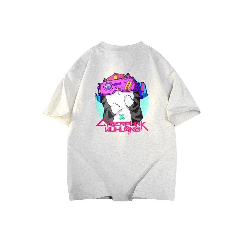 Supremo Cat T Shirts Unisex-15