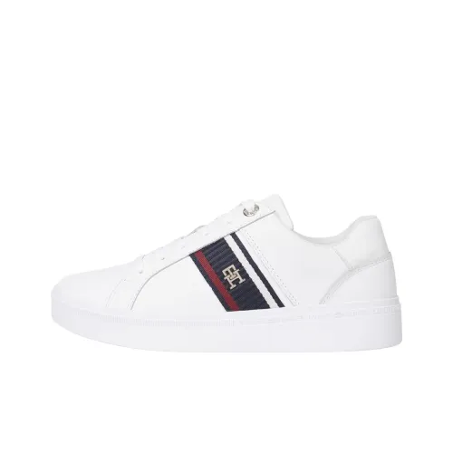 Tommy Hilfiger Ref 60580 Abrasion Resistant Low Top Skateboard Shoes Women's White