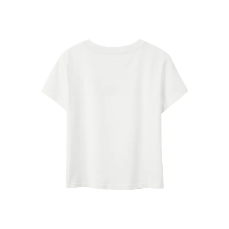 3COLOUR T Shirts Women's Cloud White-1