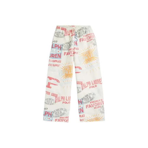 Polo Ralph Lauren Casual Pants Women's White Red