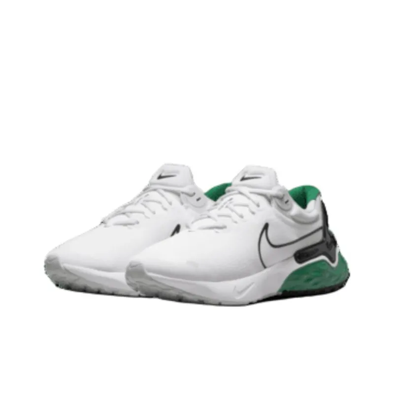 Nike Renew Run 3 Low Top Running Shoes Men's White-2