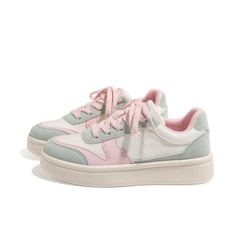 HUANQIU Coverage Lightweight And Breathable Low Top Skateboard Shoes Women's-3