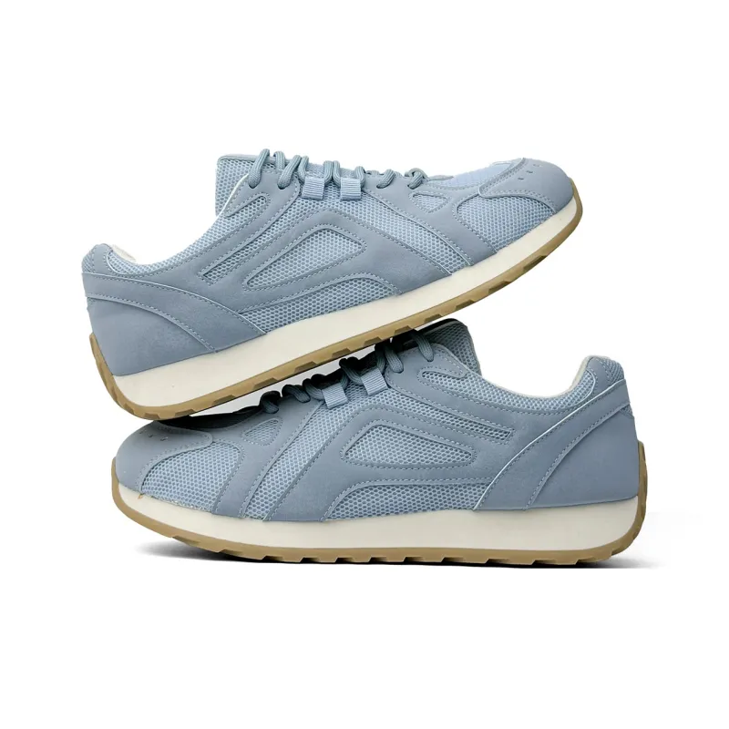 Mengsai Coverage Balance Low Top Casual Shoes Men's Haze Blue-4