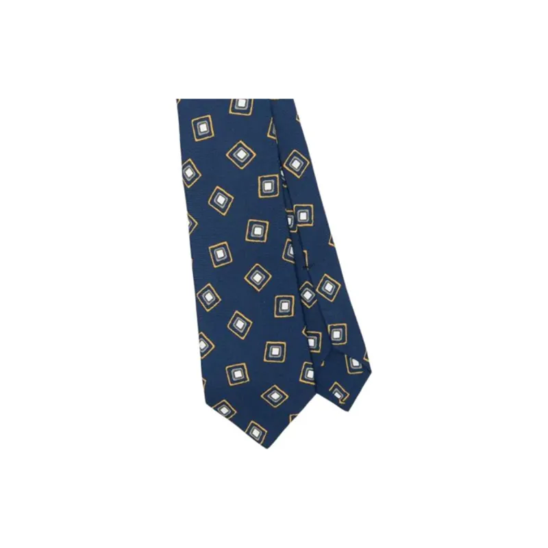 KITON Patterned Silk Tie-2