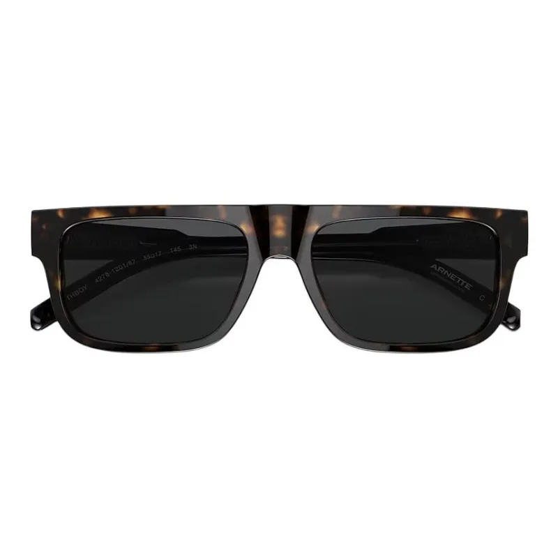 Arnette Acetate Rectangular Sunglasses Unisex Tortoiseshell-3