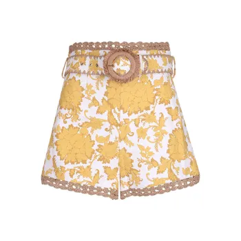 Zimmermann Casual Shorts Women's Yellow