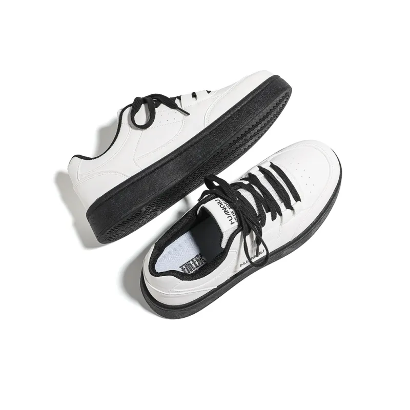HUANQIU Abrasion Resistant Balance Breathable Low Top Skateboard Shoes Men's-4