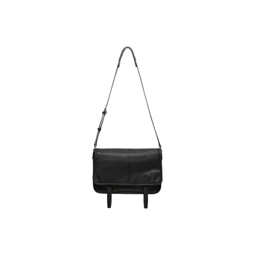 Qiuzhen Water Dyed Vegetable Tanned Cow Leather Crossbody Bag, Shoulder Bag Medium Size Unisex Multicolor