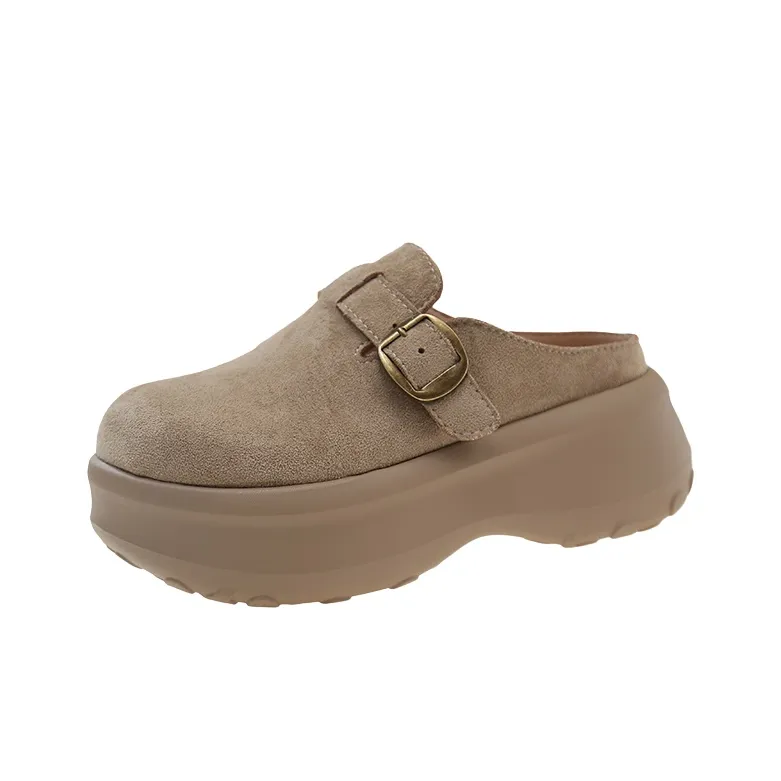 AJPAP Metal Closed Toe Slippers Women's-6