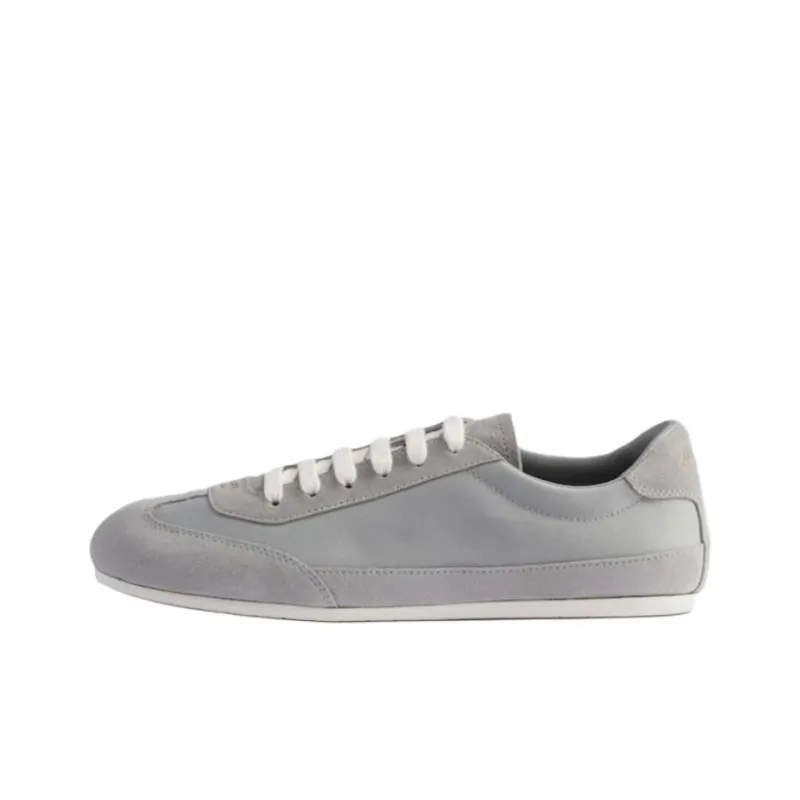 PRADA Low Top Skateboard Shoes Men's Gray-0