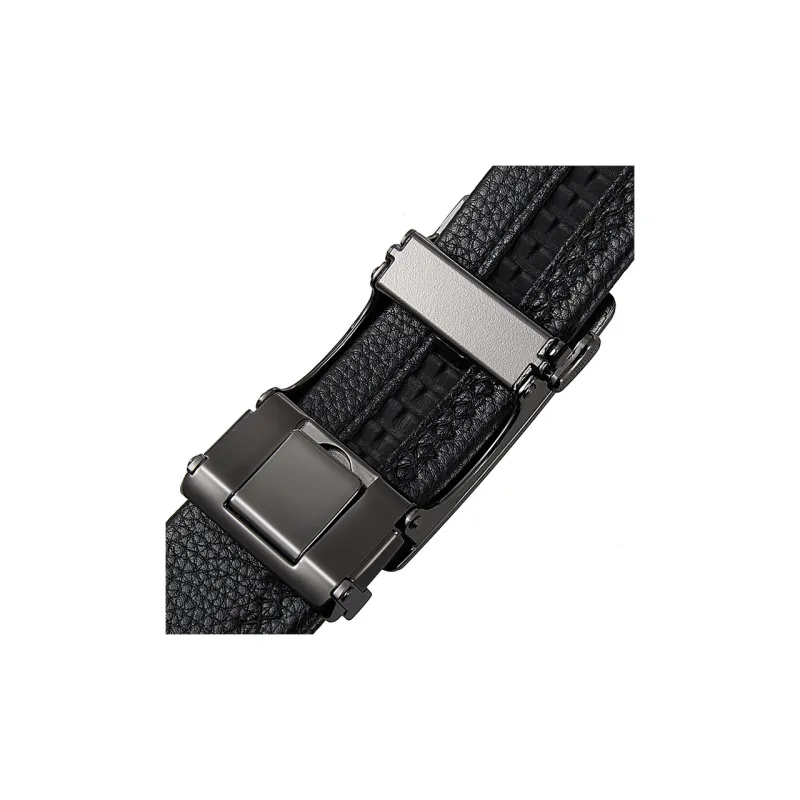 Yalu Cow Leather Belts Men's Width 3.5CM-3