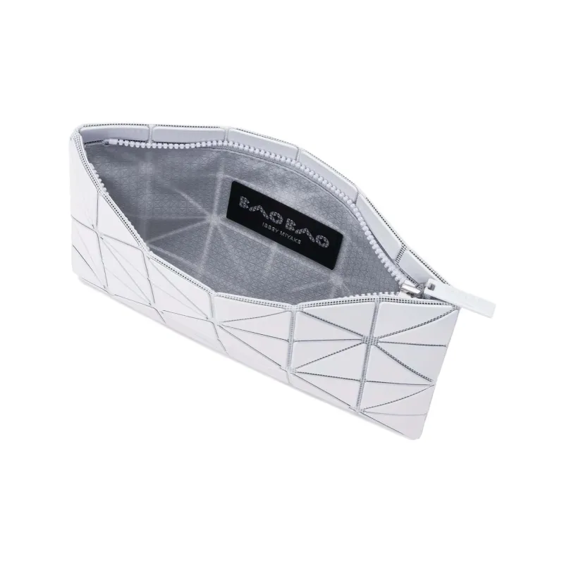 ISSEY MIYAKE Polyvinyl Chloride Resin Wallet Women's Light Gray-2