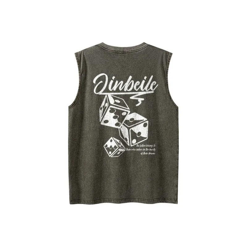 JINBEILE Tank Tops Unisex-12