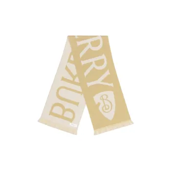 Burberry Wool Knit Scarves Men's Beige