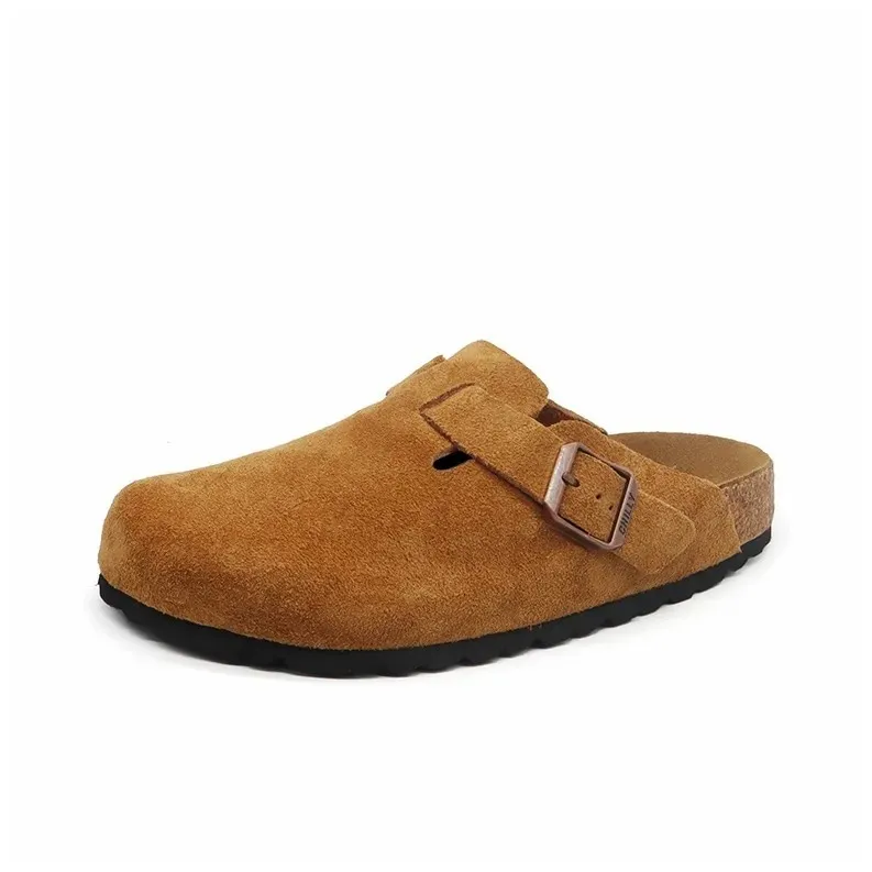 OAOQ Quiet Abrasion Resistant Slip Resistant Closed Toe Slippers Unisex-10