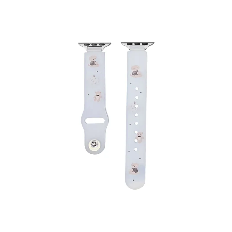 Miss Wrist Apple Compatibility Watch Band 130 180mm Silicone Material-5