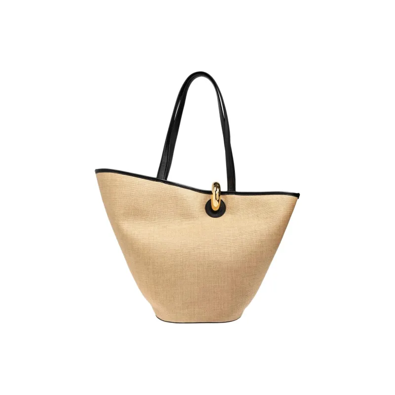 Jacquemus Polyamide Tote Bag, Shopping Bag, Shoulder Bag Women's Beige-2