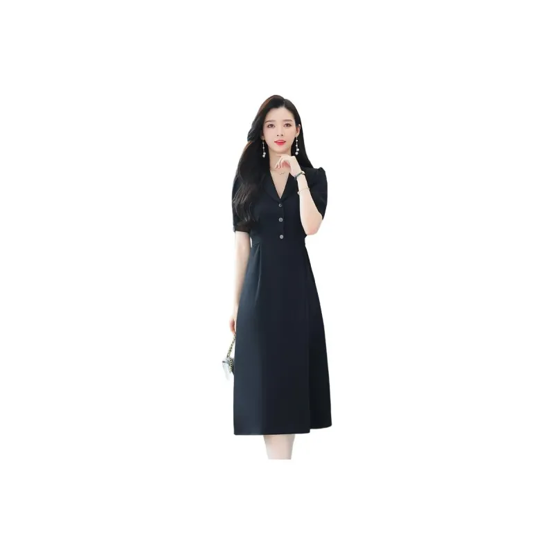 Mu Xiao Xin Short Sleeved Dress Women's-1