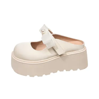Alxnan Slip Resistant Abrasion Resistant Closed Toe Slippers Women's