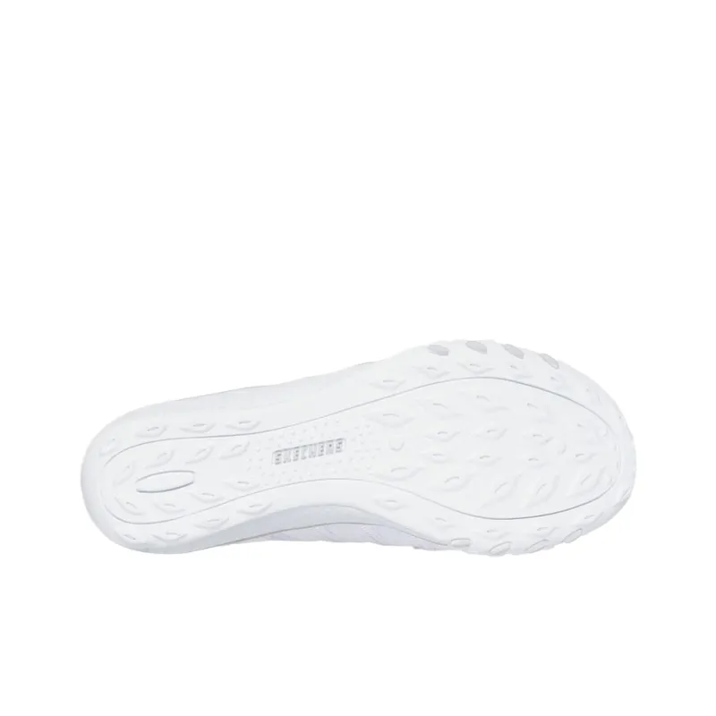 Skechers Breathe Easy Low Top Casual Shoes Women's White-5