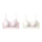 Champagne White with Ice Plum Pink