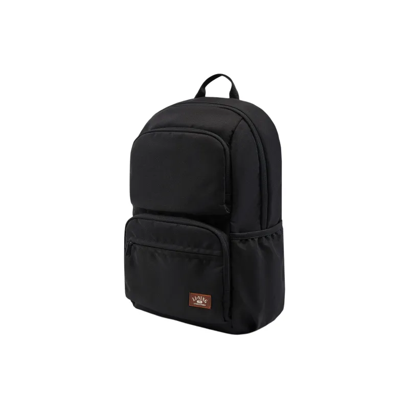 LiNing Sports Life Collection Polyester Students Backpack Unisex Black-1