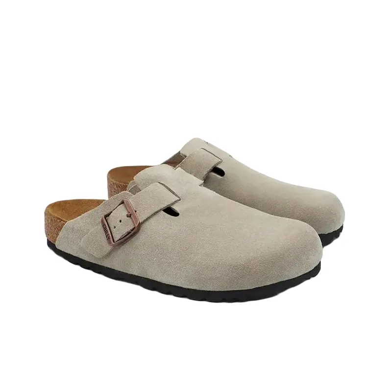 OAOQ Quiet Abrasion Resistant Slip Resistant Closed Toe Slippers Unisex-16