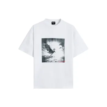 ZMOH T Shirts Unisex White