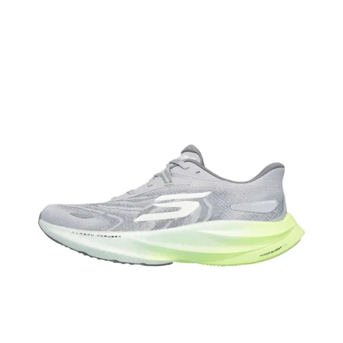 Skechers dust Spark Low Top Running Shoes Men's Gray