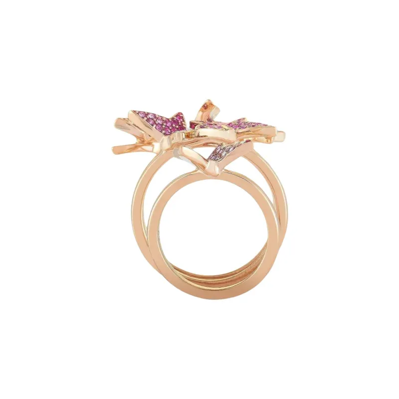 Swarovski Lilia Stackable Rings Set Of Three-2