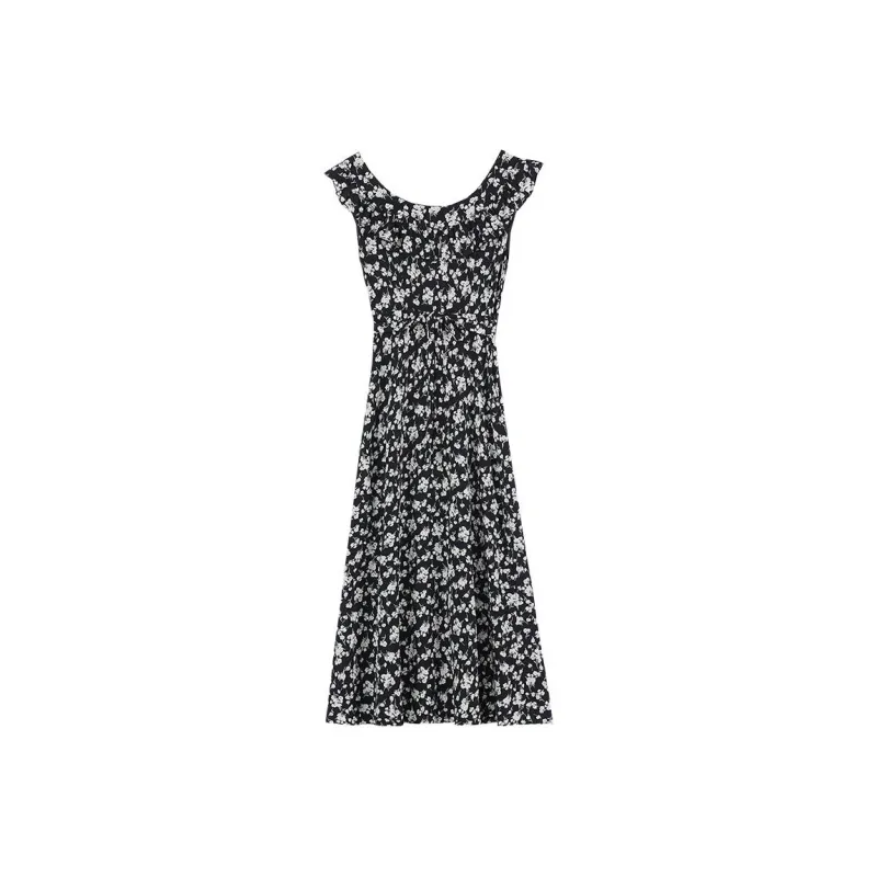 Mu Xiao Xin Short Sleeved Dress Women's-0