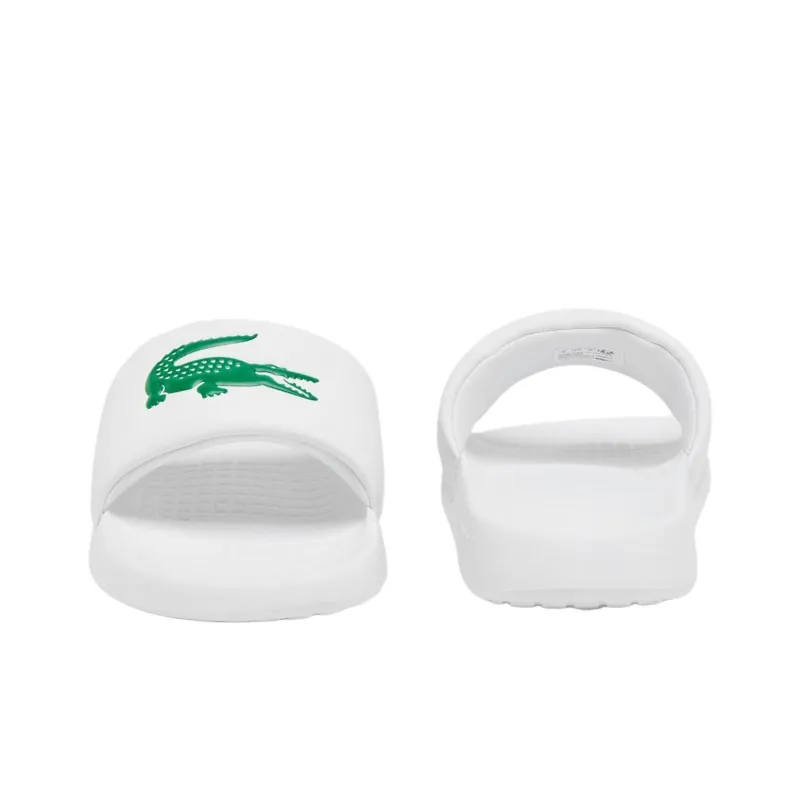 LACOSTE SERVE SLIDE 1.0 Slip Resistant Slide Slippers Women's White-3