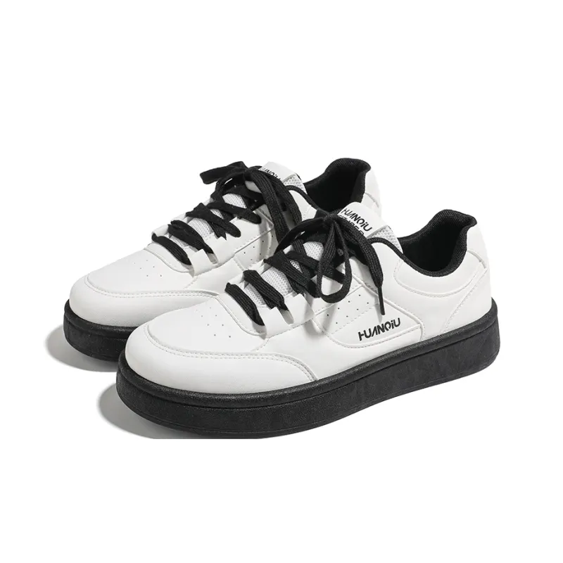 HUANQIU Abrasion Resistant Balance Breathable Low Top Skateboard Shoes Men's-3